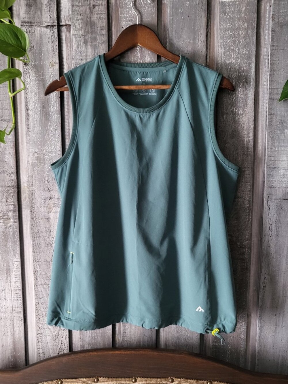 Teal Quick Dry Technical Sport Tank Top Size L